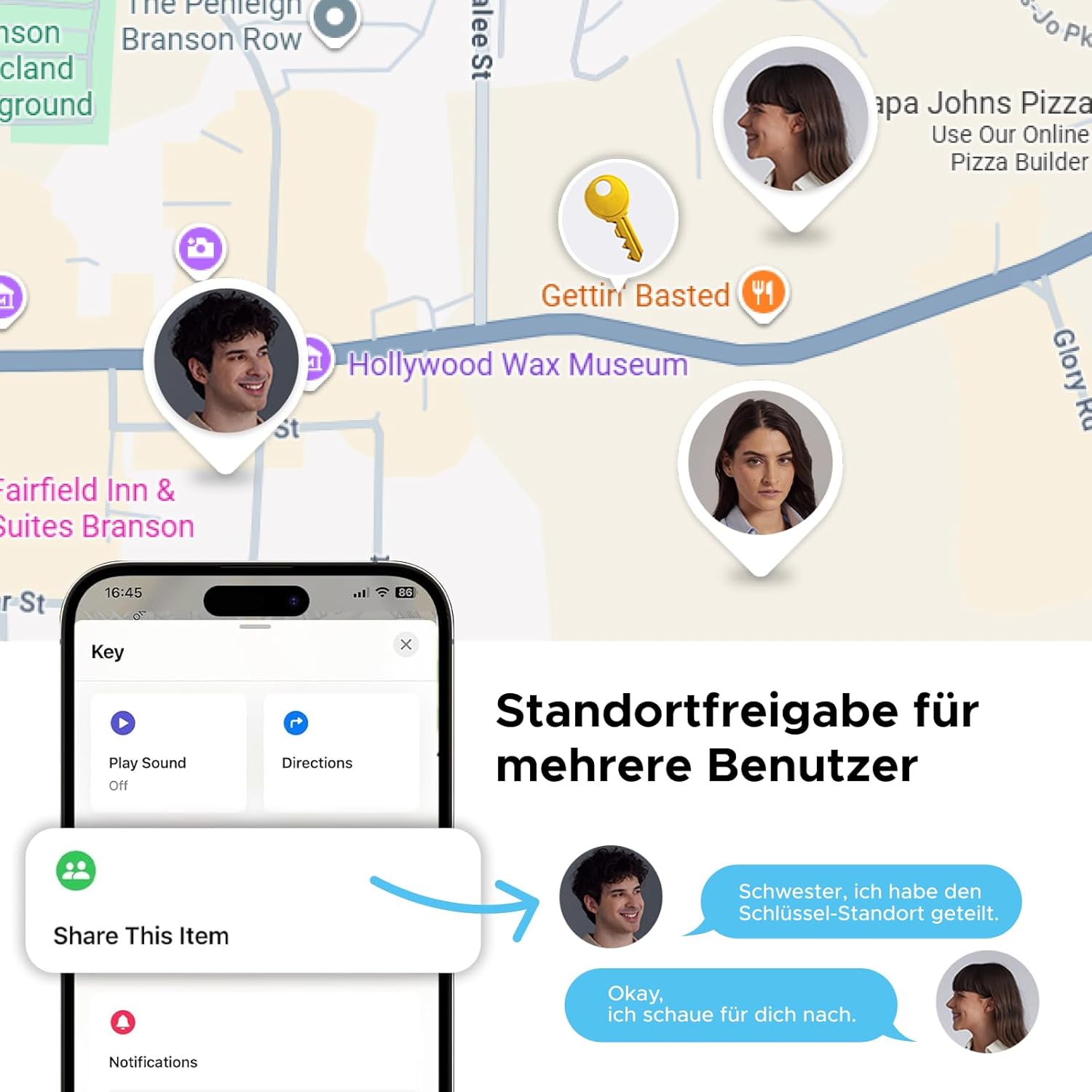 Thumbnail 6 de UGREEN FineTrack Duo 4er Pack Tracker USB‑C