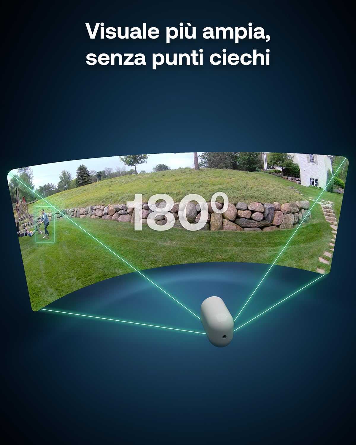 Thumbnail 6 de Arlo Ultra 3 Telecamera WiFi esterna 4K con AI, visione notturna a colori, audio bidirezionale e 4 telecamere + SmartHub