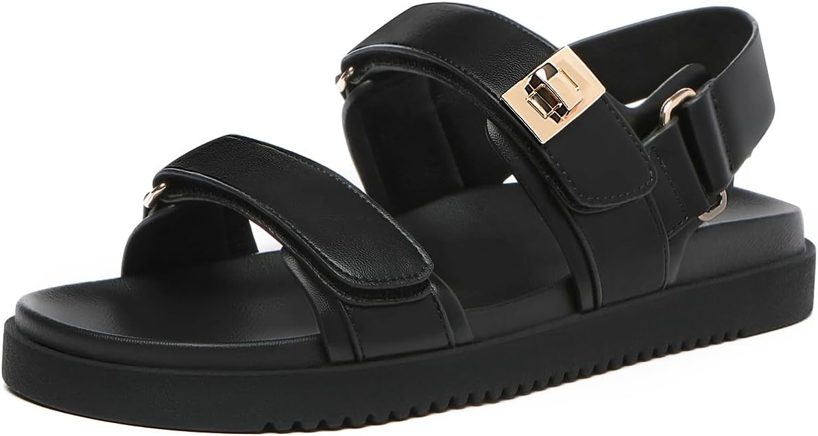 Detalle de Rihero Flat Sandals 0.8 in platform