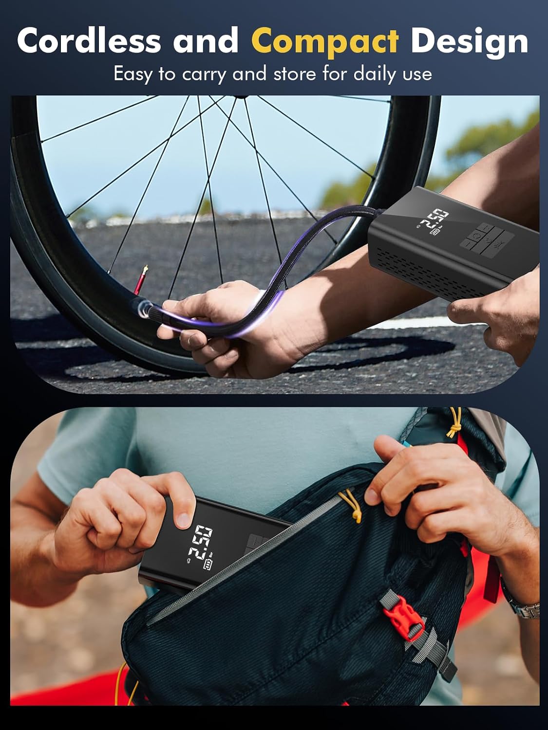 Thumbnail 5 de DIHOOM Cordless Tyre Inflator 6000mAh