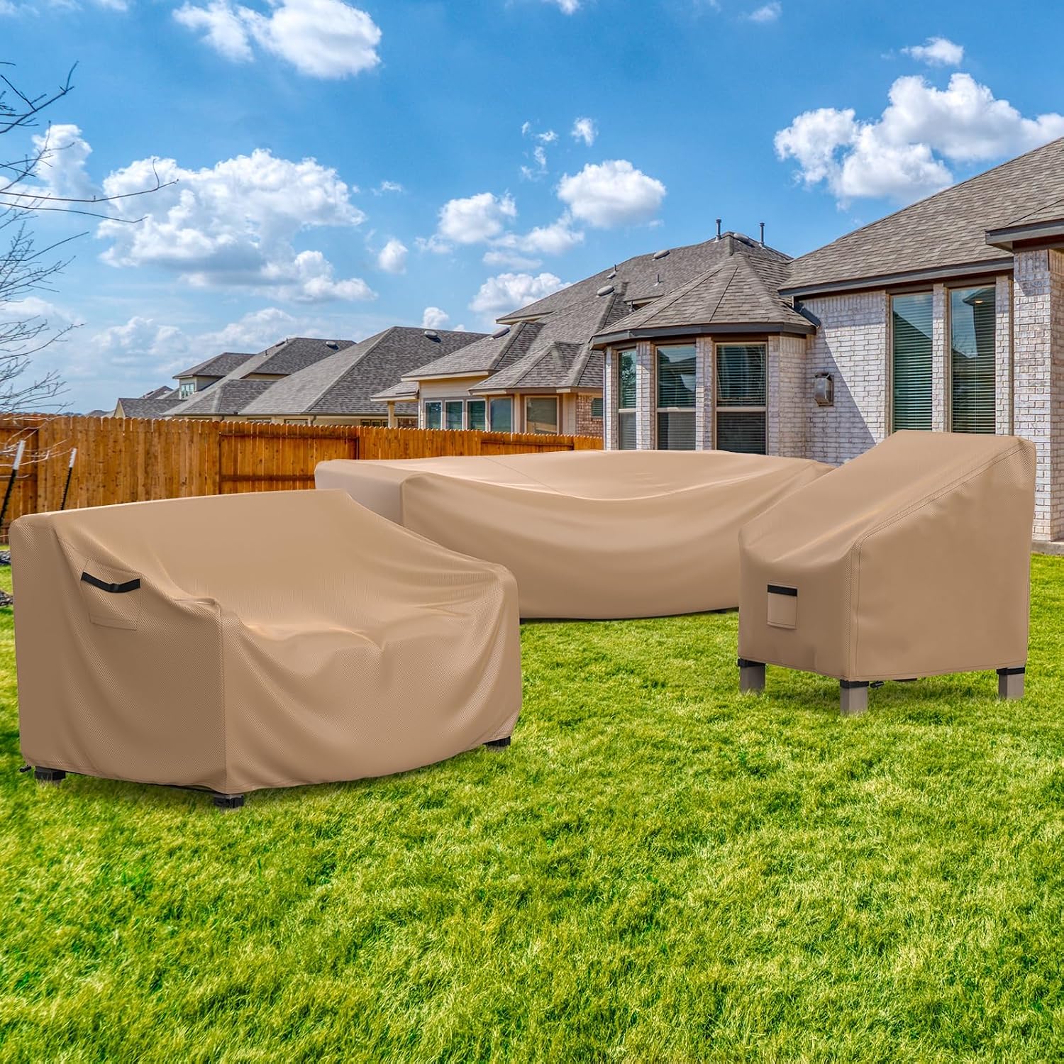 Thumbnail 6 de BROSYDA Patio Furniture Cover, 124 × 71 × 29 inches
