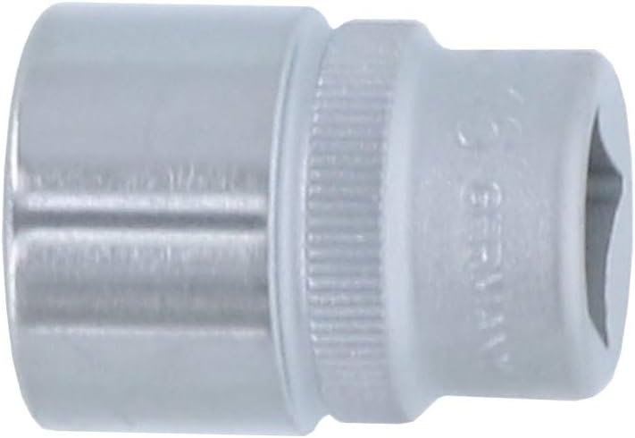 Detalle de HAZET 880-16 六角ソケット 10 mm角ドライブ・二面幅16 mm、クロムメッキ