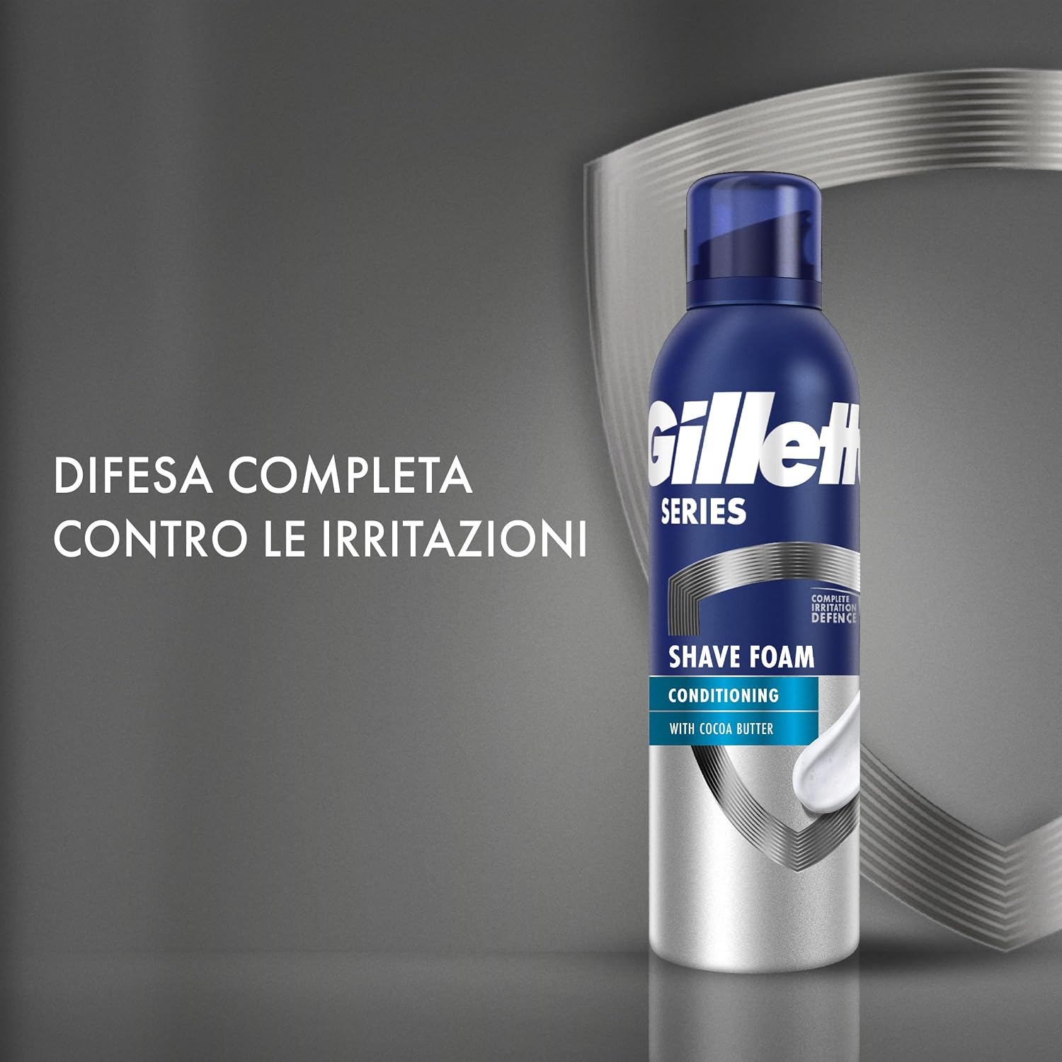Detalle 2 de Gillette Series Schiuma da barba 250 ml 🪒