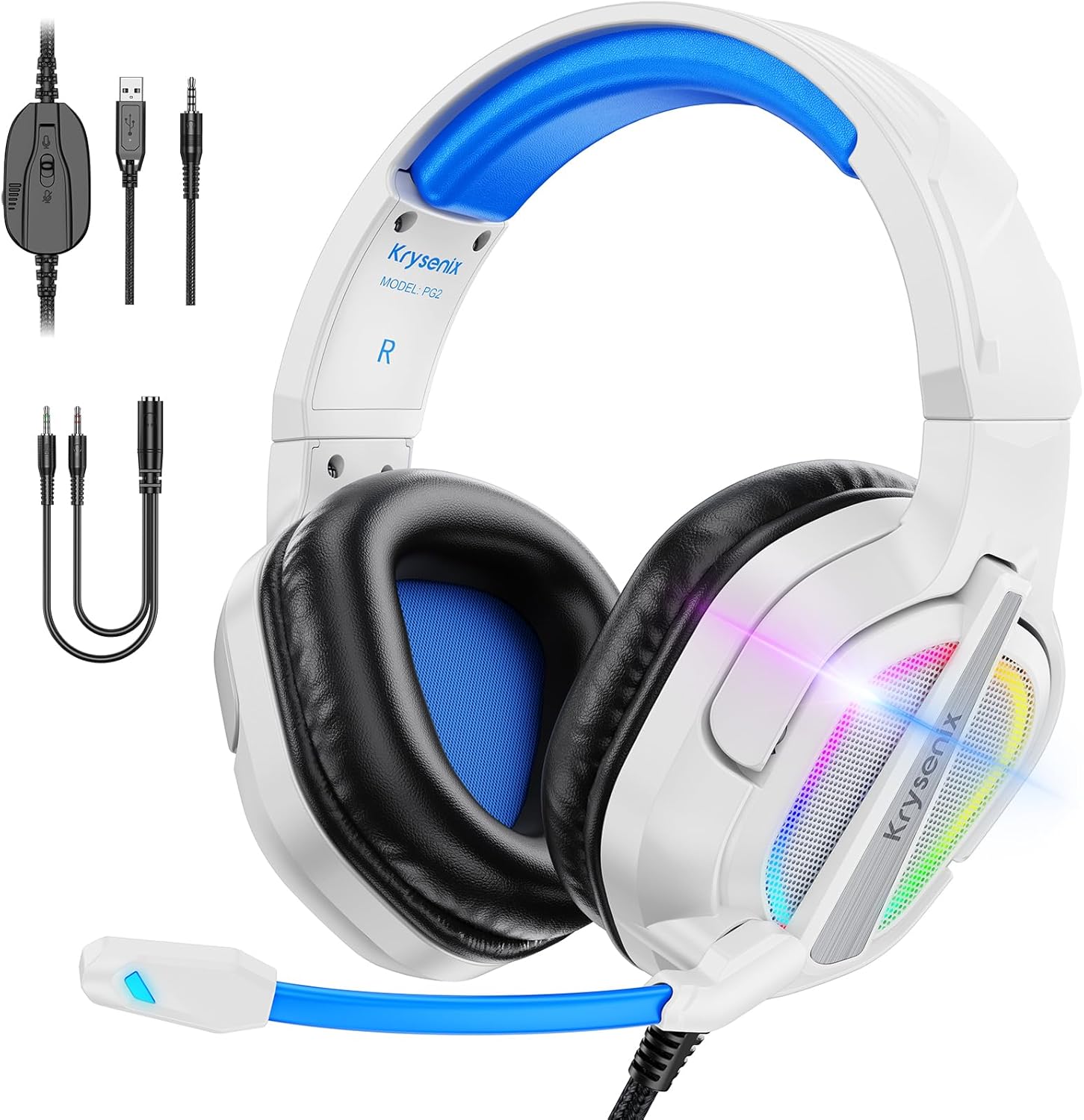 Thumbnail 6 de Krysenix PG2 Gaming Headset for PS4 & PC