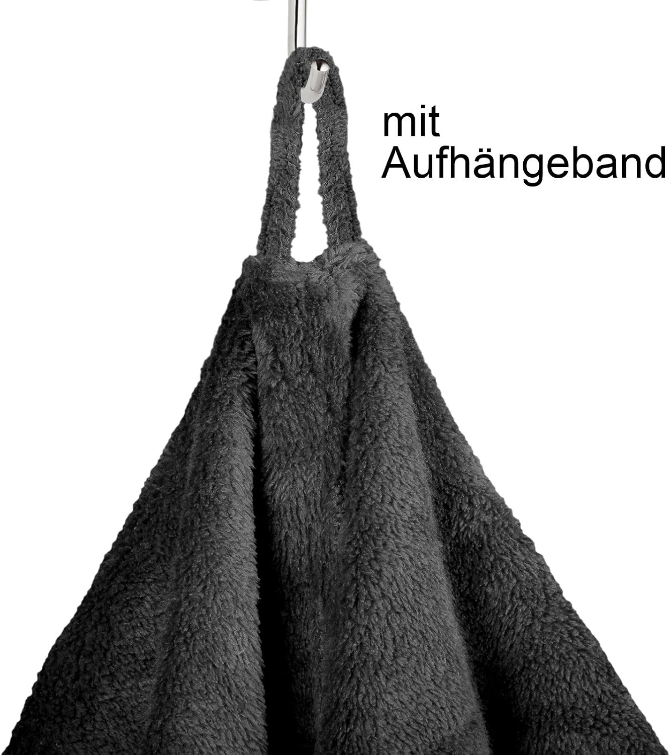 Thumbnail 4 de Gräfenstayn® Kuschelfleece Bademantel mit Kapuze (Unisex), Öko-Tex Standard 100, Größe S–XXXL