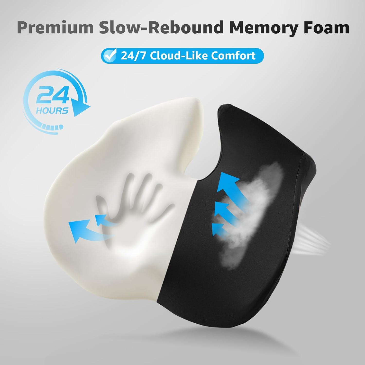 Detalle 2 de BRO Extra Large Coccyx Cushion 50x42cm