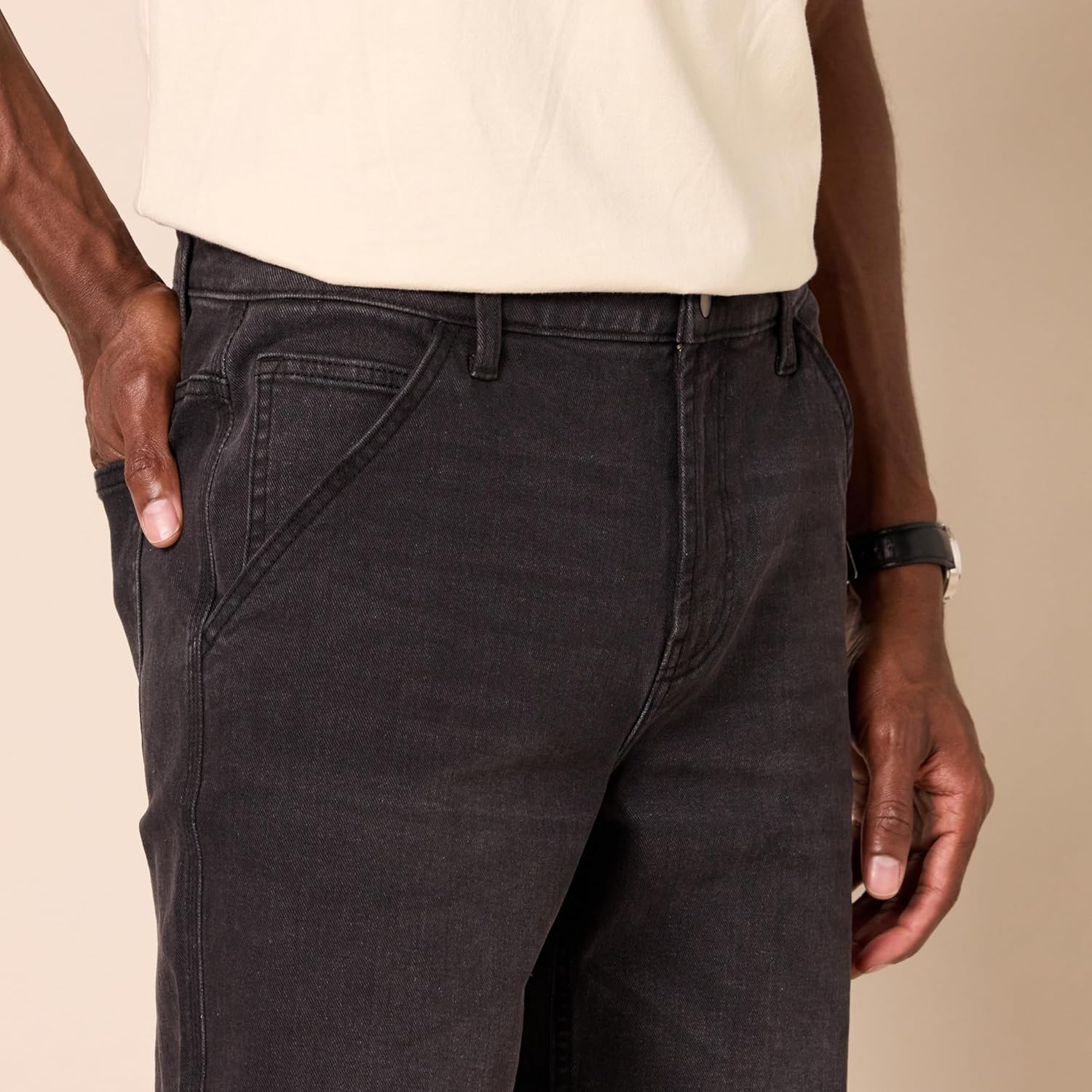 Thumbnail 3 de Amazon Essentials Men’s Low-Stretch Relaxed-Fit Workwear Carpenter Jean