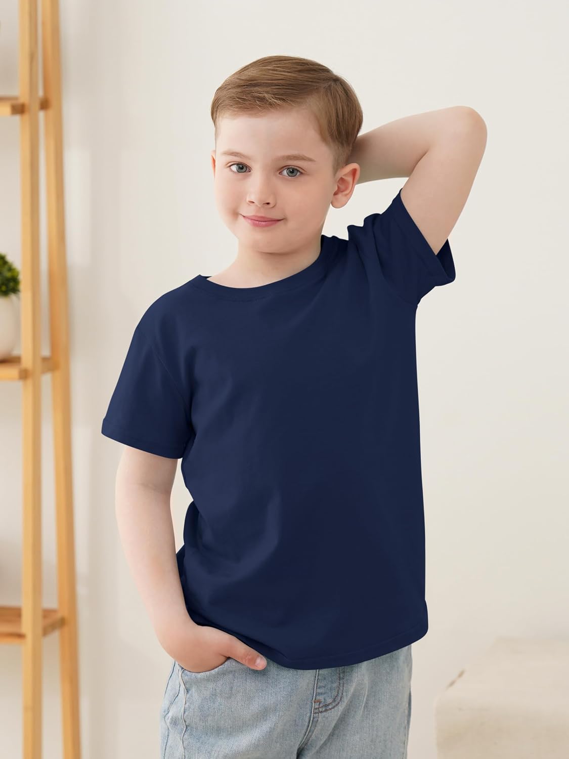 Detalle 2 de Boys' Cotton T-Shirts, 5-Pack