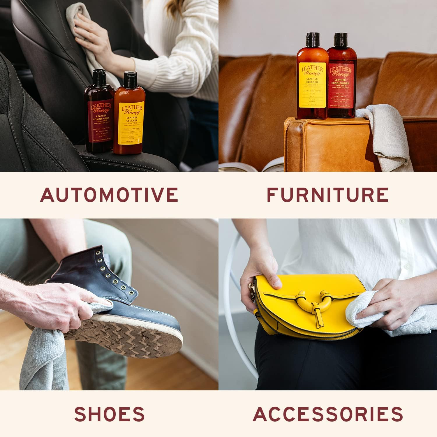 Detalle 2 de LEATHER Honey Leather Cleaner 227.3 ml