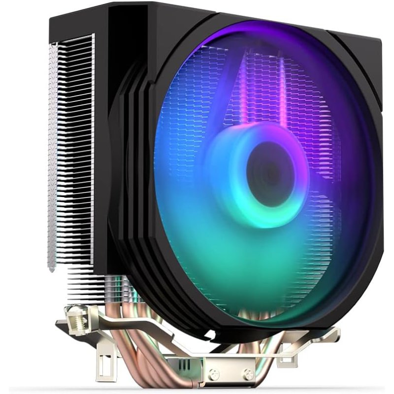 Detalle 2 de Endorfy Spartan 5 Max ARGB 4 Pipes 120mm: ventilador CPU compacto y eficiente