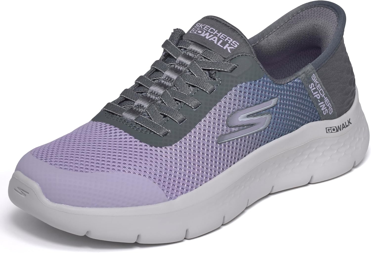 Detalle 2 de Skechers Go Walk Flex Grand Entry Donna – Sneaker bianchi, Slip‑Ins comodi e leggeri