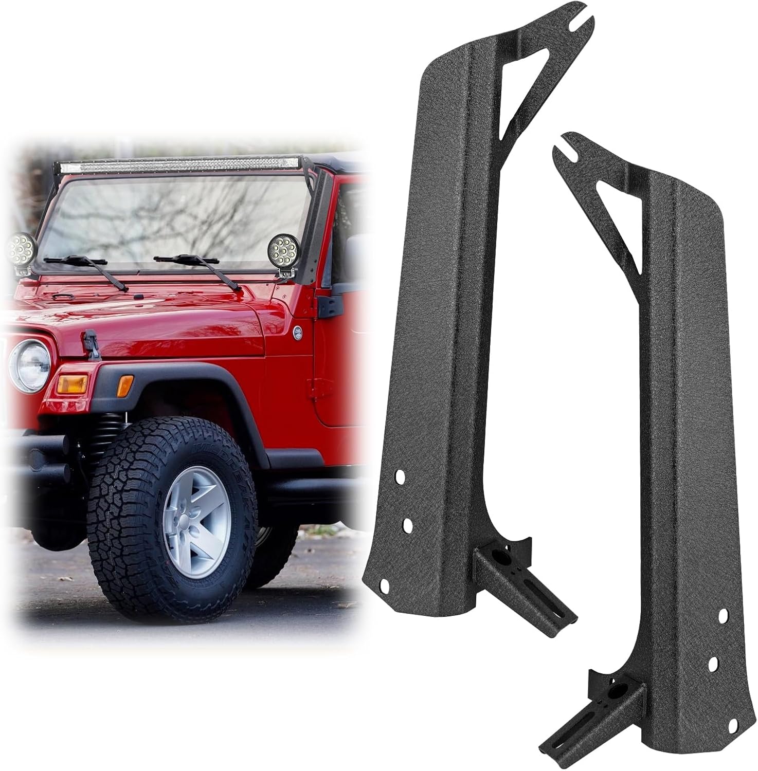 Detalle de ADTOPI Windshield Light Bar Mount, 50-inch