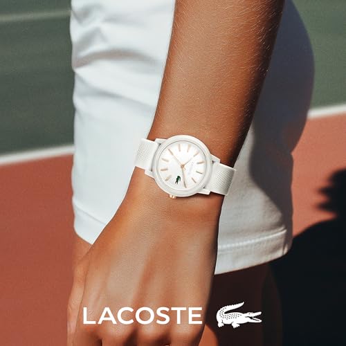 Thumbnail 4 de Lacoste Orologio Analogico da Donna Collezione Lacoste 12.12, Cinturino silicone bianco