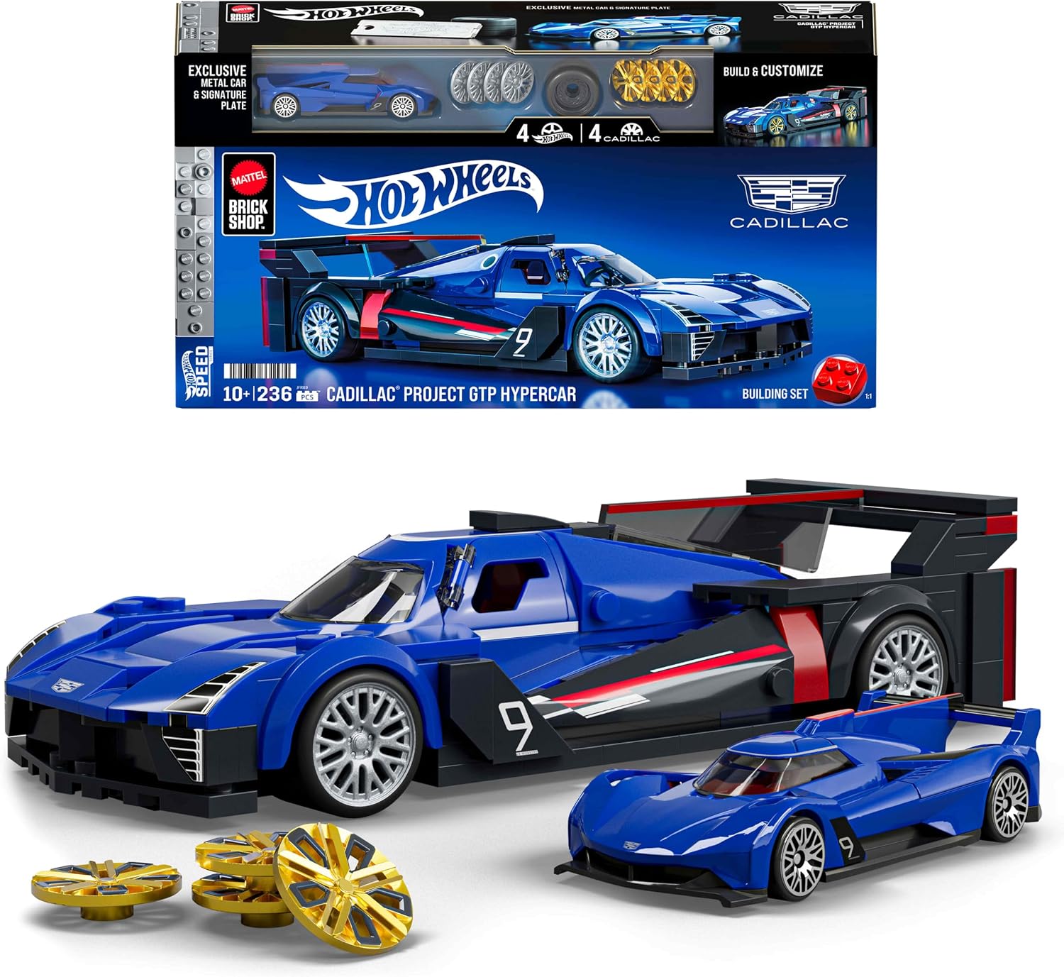 Thumbnail 6 de Mattel Brick Shop Custom ’68 Camaro 289 pezzi