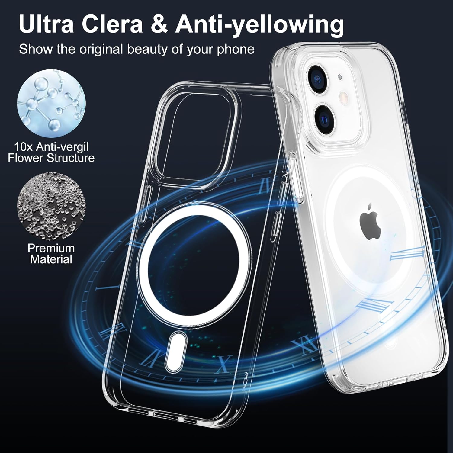 Thumbnail 4 de XTCASE Coque iPhone 12 Magnétique