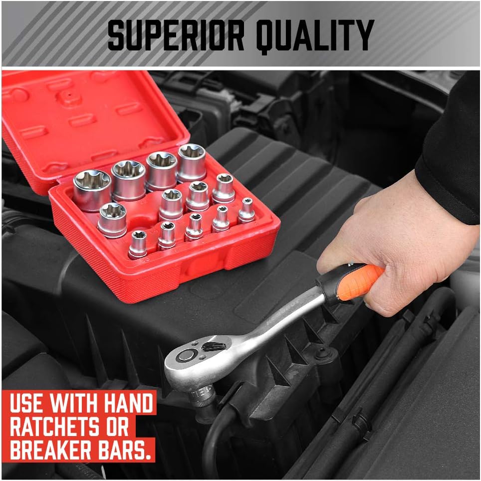 Thumbnail 4 de SEDY 14-Piece E-TORX Socket Set