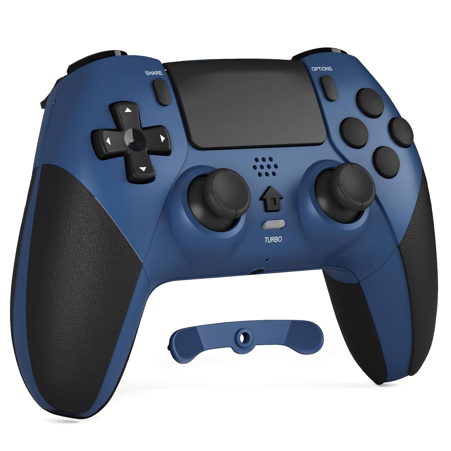Detalle de CHEREEKI Controller für PS4 – Bluetooth-Gamepad mit Touchpad, 2 programmierbaren Tasten und Doppelvibration