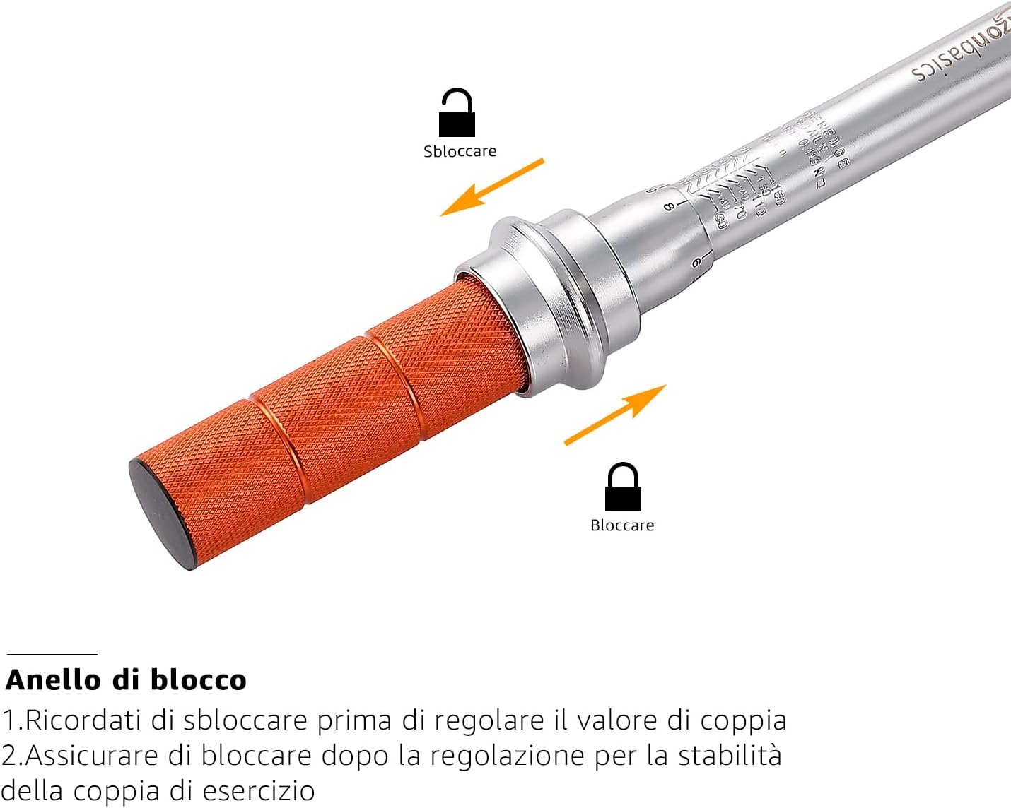 Thumbnail 6 de Amazon Basics Chiave dinamometrica da 1/4 di pollice: 2,5–15 Nm (20–150 in-lb)