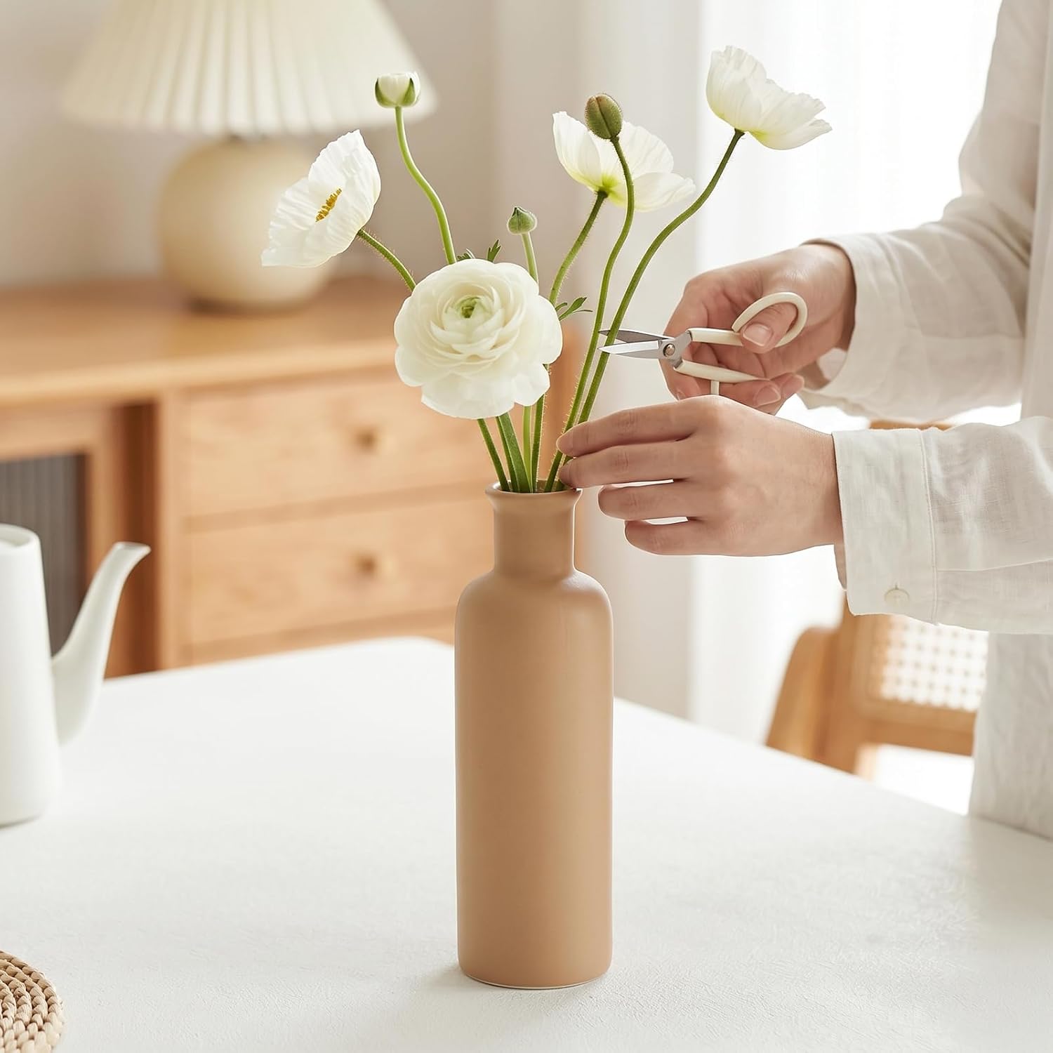 Detalle 2 de Ceramic Vase Set of 3