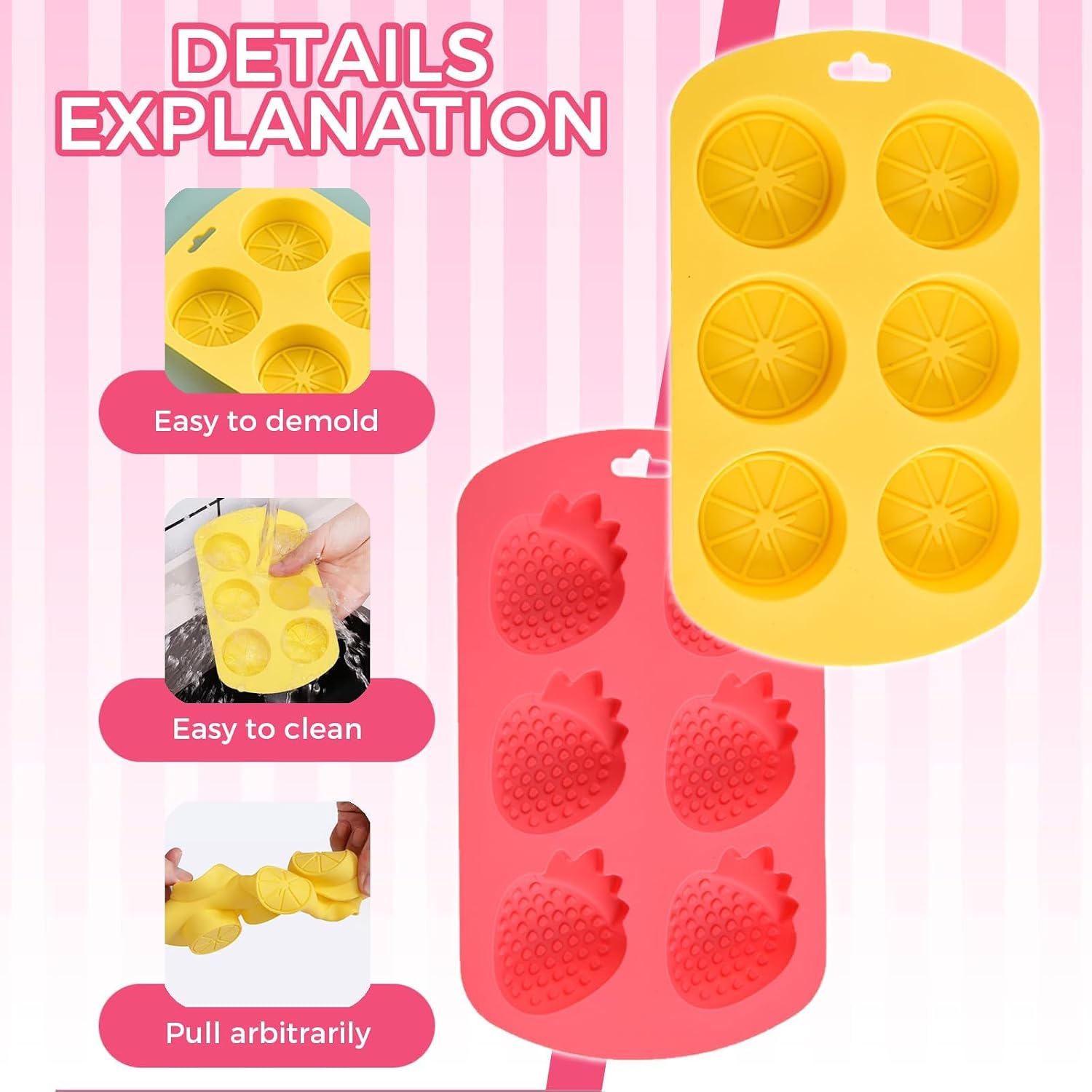 Thumbnail 6 de Candy Molds, Food-Grade Silicone