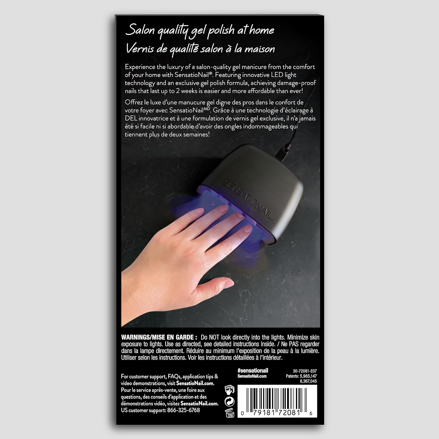 Detalle 2 de Sensationail Gel LED Nail Lamp 30s curing ๐