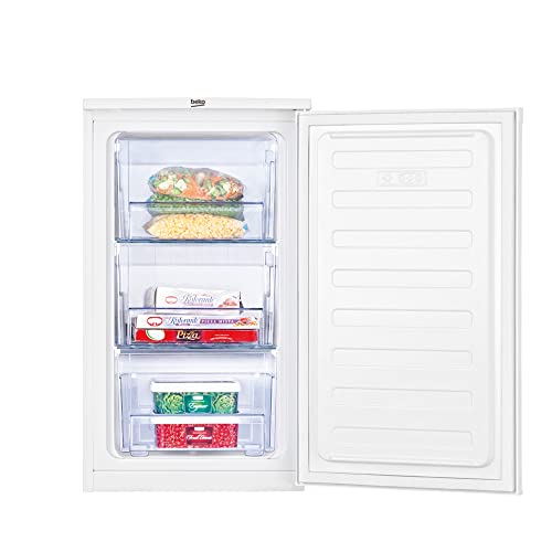 Detalle de Beko FS166020: Congelador vertical bajo encimera A+ con sistema de frío cíclico
