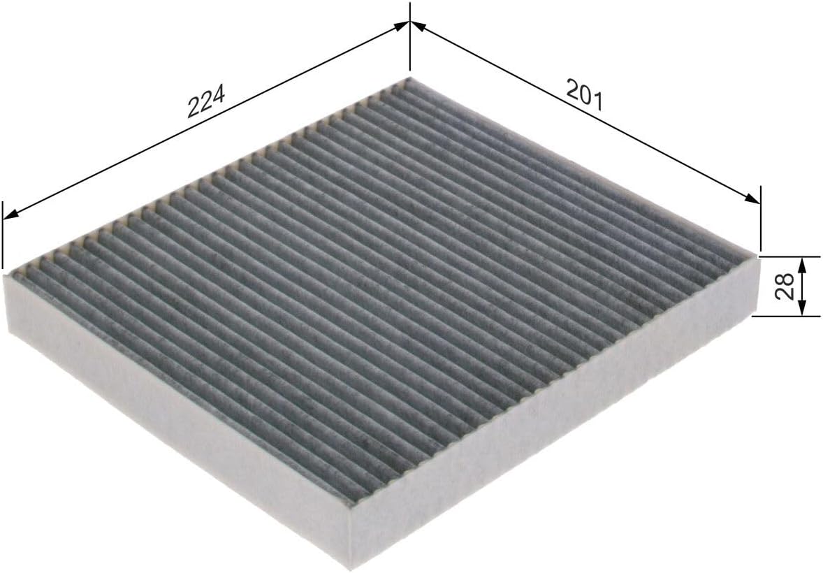 Thumbnail 4 de Bosch Filtro abitacolo ai carboni attivi R5602 (ricambio) per aria più pulita in auto