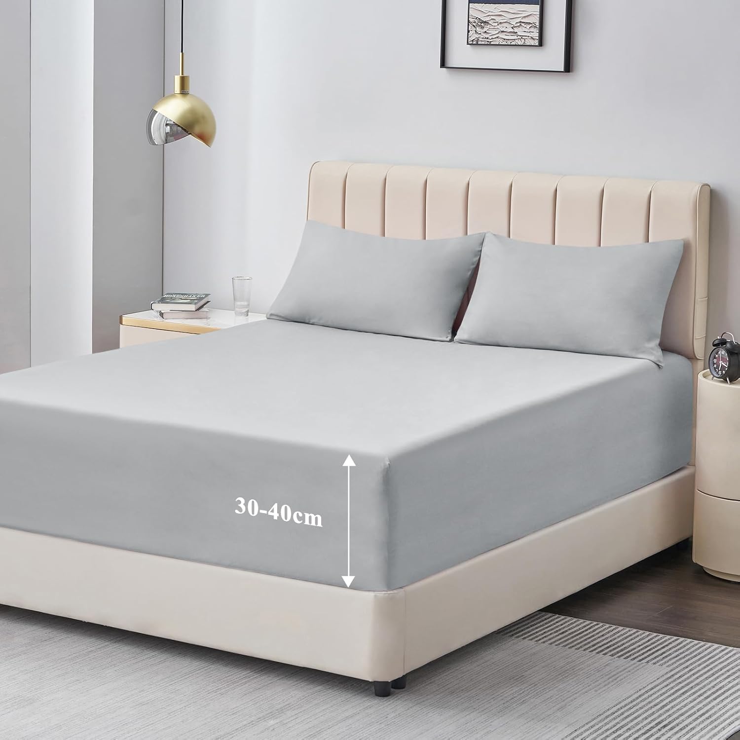 Aisbo King Size Fitted Sheet 150x200cm