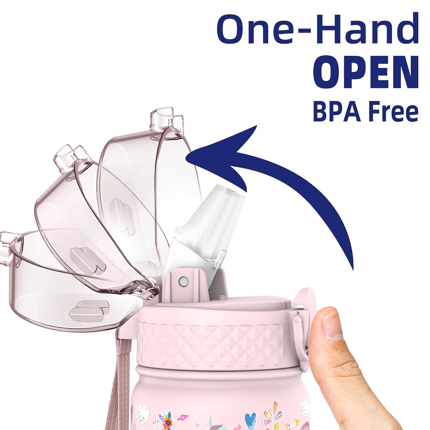 Detalle 2 de GOPPUS Trinkflasche Kinder 550 ml