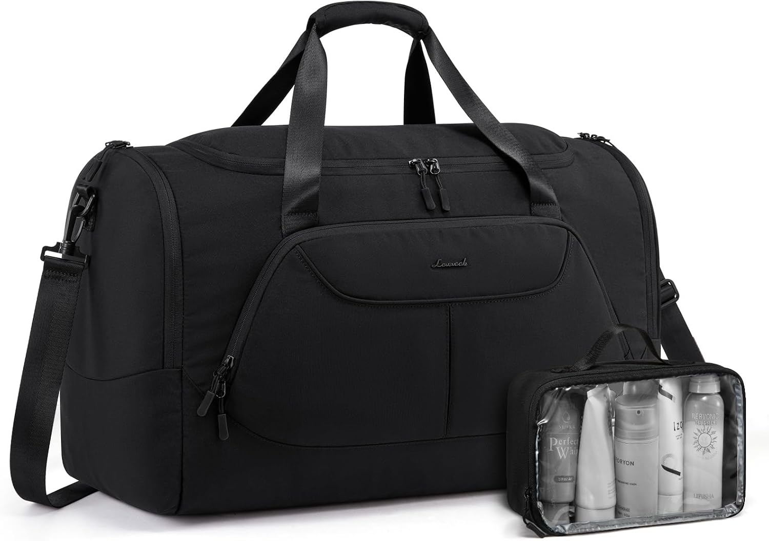 Detalle de LOVEVOOK Sporttasche Damen 30L mit Schuhfach & Nassfach