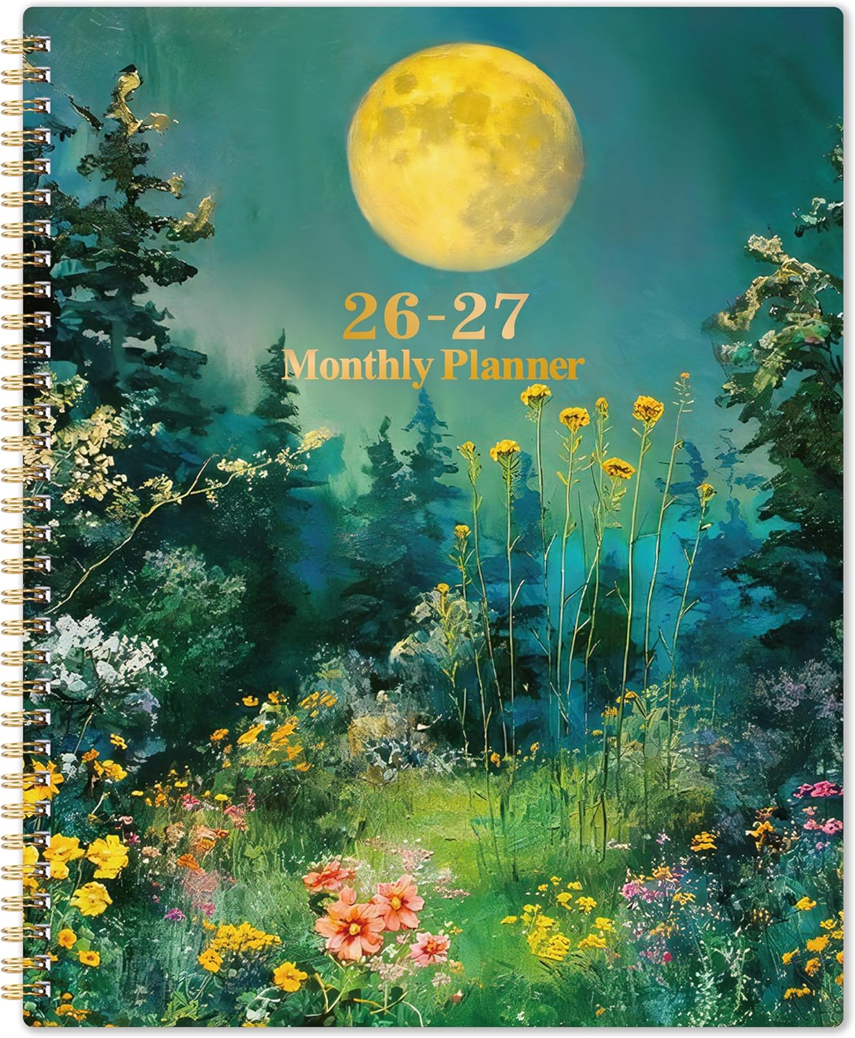 2026-2027 Monthly Planner with Tabs 📅