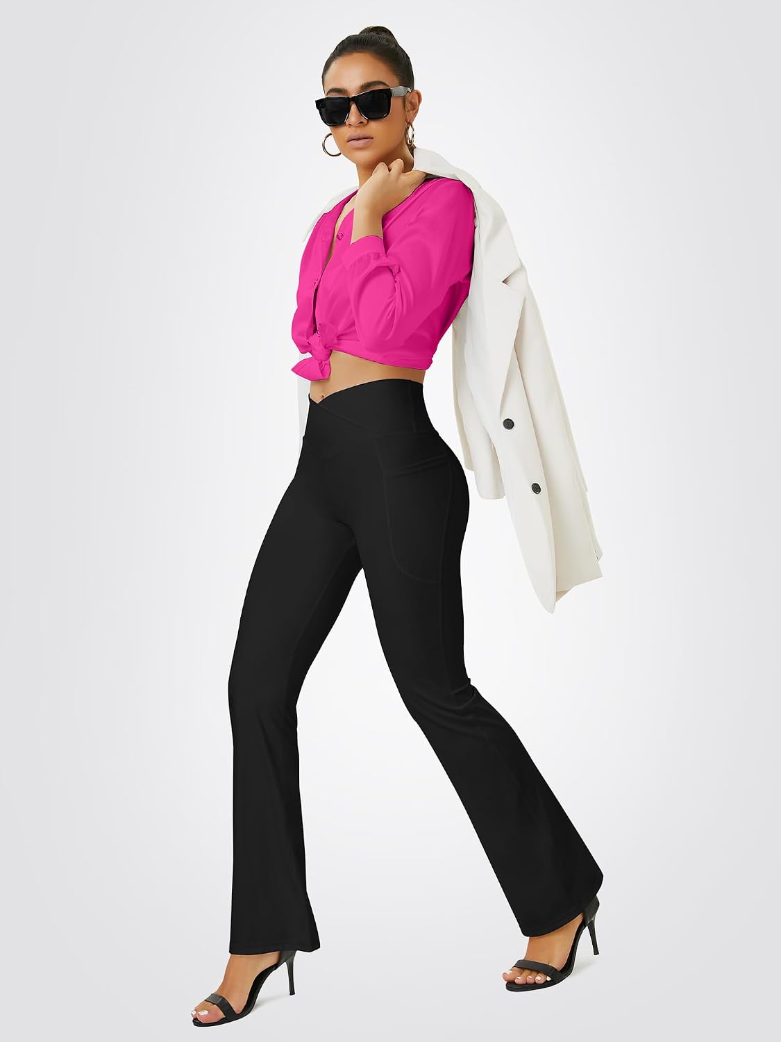 Thumbnail 6 de FOHOFO Flare Yoga Pants