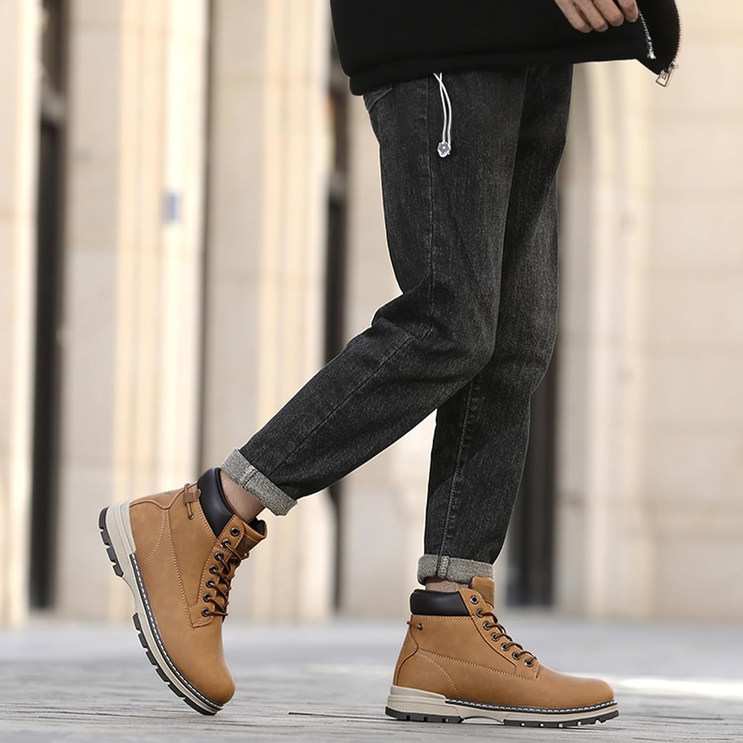 Thumbnail 6 de ANALEAF Herren Winterschuhe für Winterboots mit Wärme
