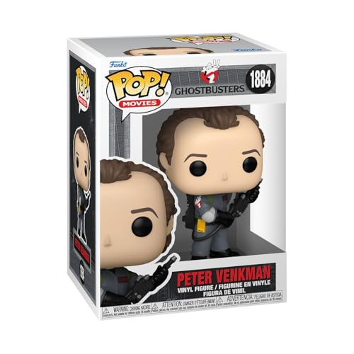 Detalle de Funko Pop! Ghostbusters II Dr. Peter Venkman — figura coleccionable 🎲