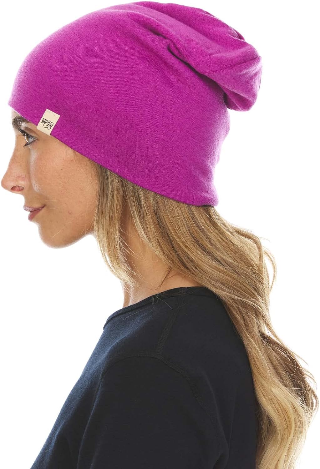 Thumbnail 3 de 100% Merino Wool Cuff Beanie 1 Size