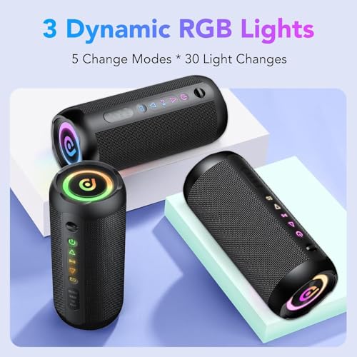 Thumbnail 4 de taopodo Enceinte Portable Bluetooth 5.4, 30 W, IPX7