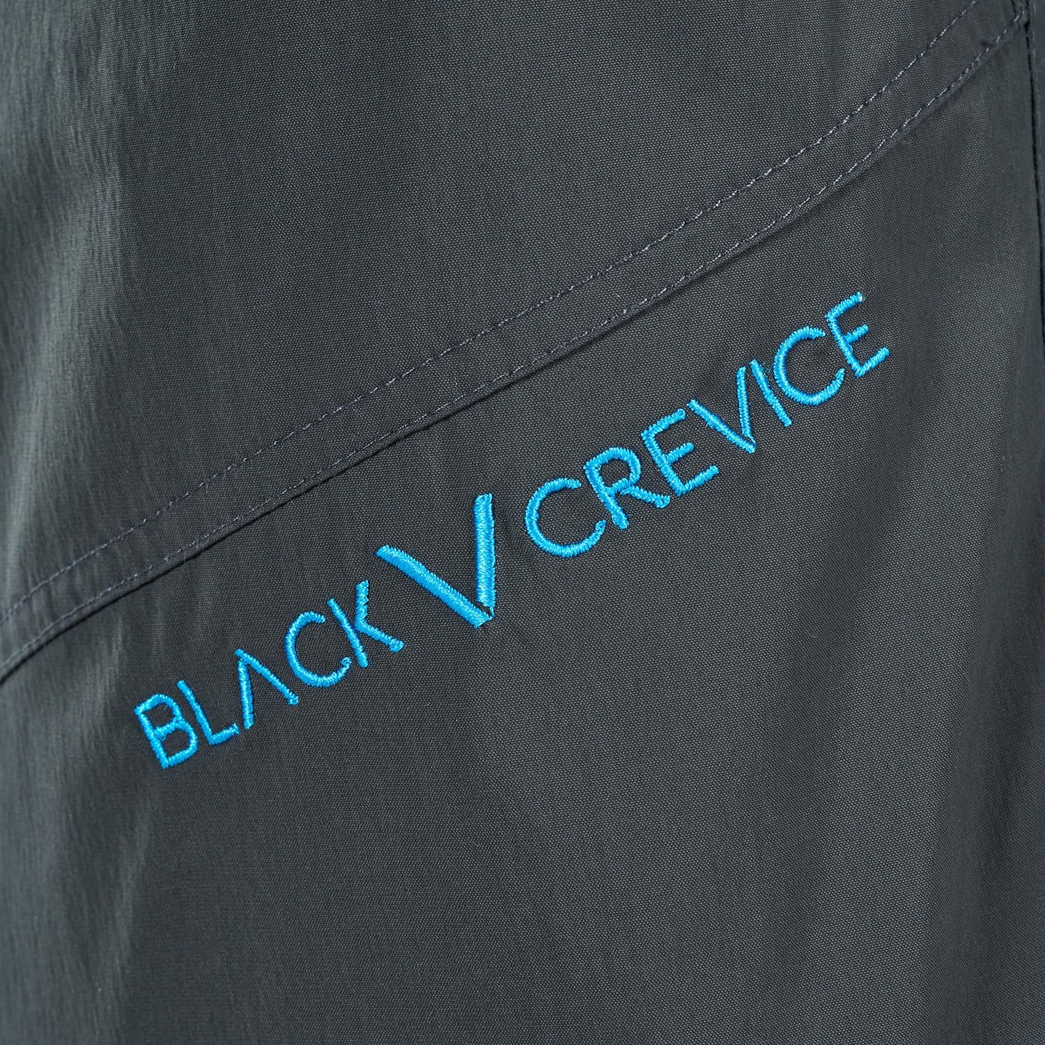 Detalle 2 de Black Crevice Pantalon de randonnée court pour homme – 96% nylon, 4% élasthanne