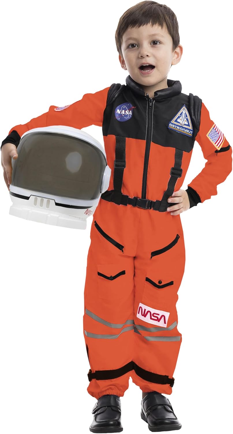 Detalle de Spooktacular Creations Astronautenkostüm Größe 5–7 🎭