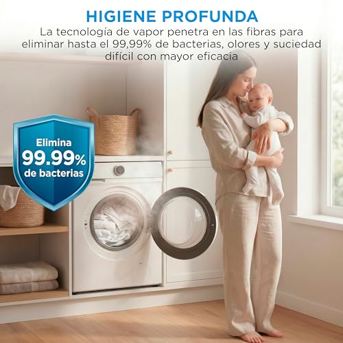 Thumbnail 8 de Lavadora Midea 8 kg con motor Inverter, 1350 rpm y Vapor HealthGuard