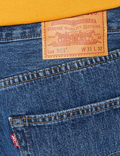 Detalle 2 de Levi's Hombre 501 Original Fit Vaqueros Stonewash 33W/32L