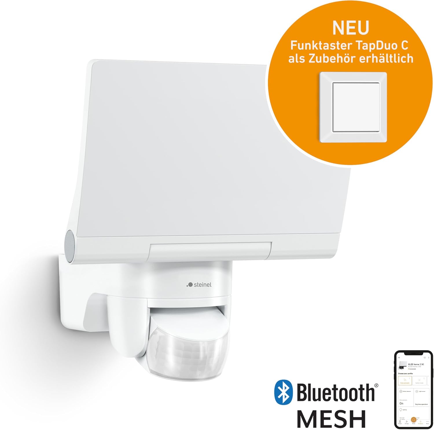 Detalle 2 de Steinel XLED Home 2 SC faretto a LED con sensore, completamente orientabile