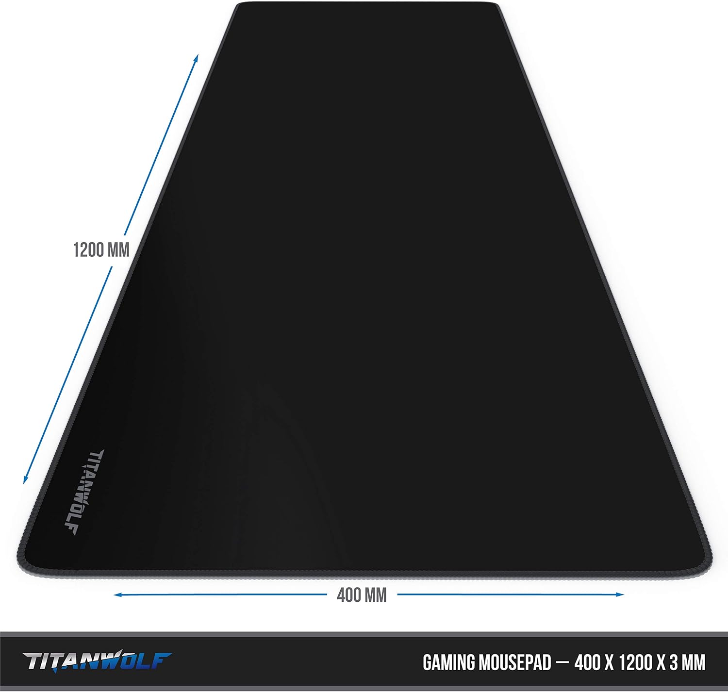 Detalle 1 de Titanwolf TITANWOLF XXL Mauspad 1200x400mm