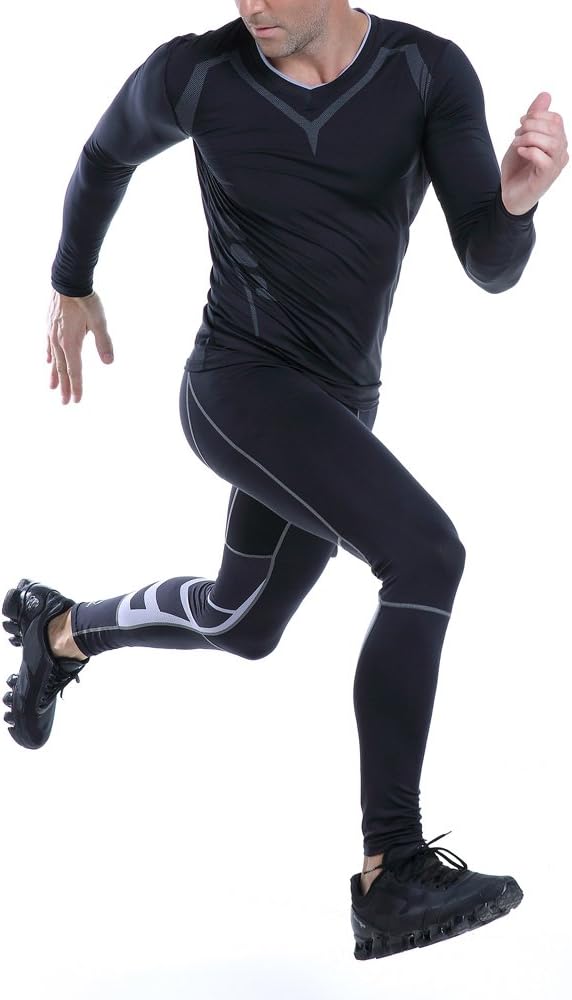 Detalle 2 de AMZSPORT Maglia Compressione Uomo