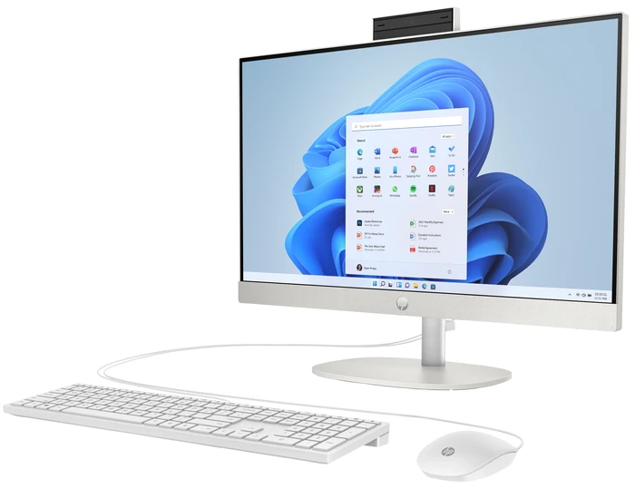 Detalle de HP All-in-One 24-cr0005ng PC – 23,8'', Ryzen 7, 16 GB RAM, 512 GB SSD