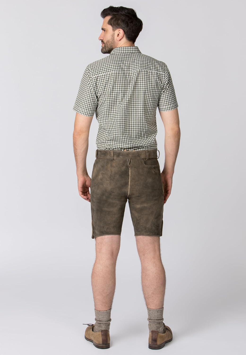 Detalle de Stockerpoint Renko3: Chemise Trachten Homme à Carreaux