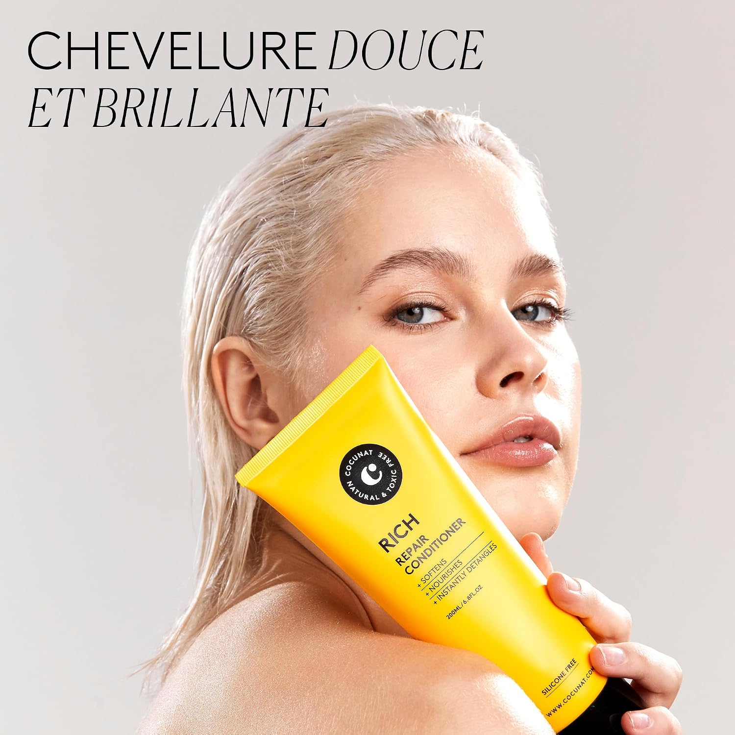 Detalle de COCUNAT Rich Après-shampoing 200 ml