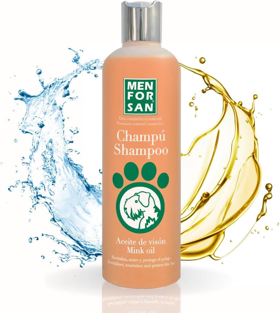 Detalle de Shampooing Men for San Chien Huile d'Argan (5 L) – Cura piramide per capelli uomo