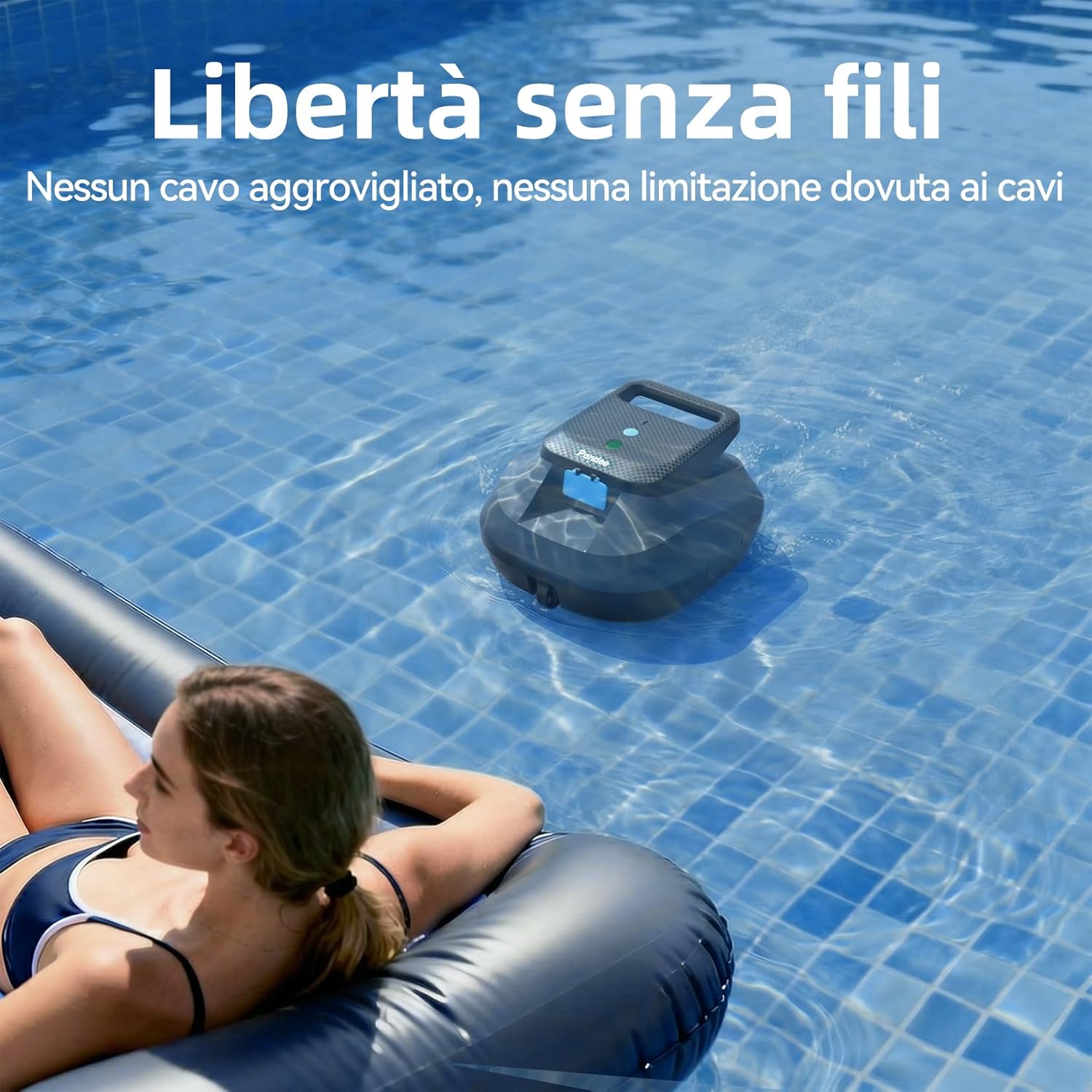 Thumbnail 6 de Pondee X1 Robot Piscina Senza Fili: pulizia autonoma per piscine fino a 120 m²