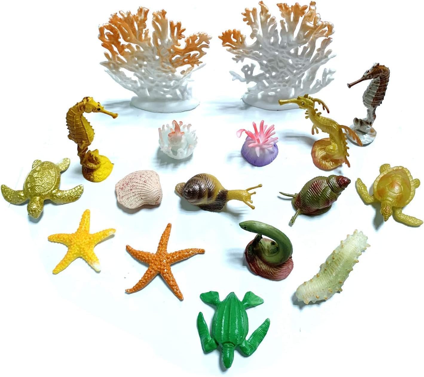 Thumbnail 4 de DOITEM DT0975EU mini-zeedierenfiguren van vinyl, set met 50 stuks