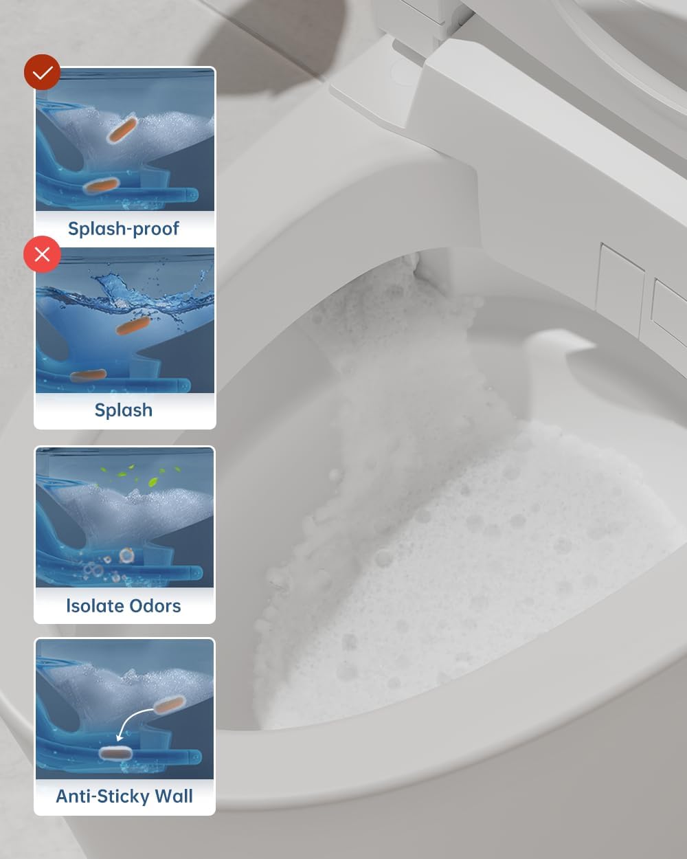 Thumbnail 1 de EPLO E18PRO Smart Toilet 17.4-inch 🚽